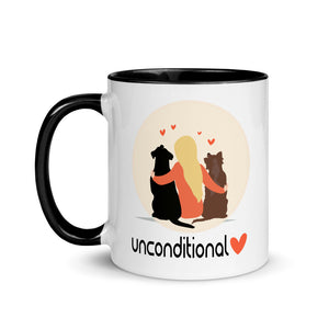 UNCONDITIONAL LOVE 11oz color inside mug