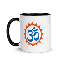 OM RED AURA 11oz color inside mug
