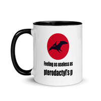 PTERODACTYL'S P 11oz color inside mug
