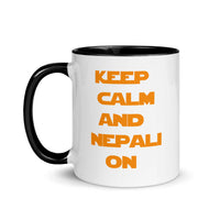 KEEP CALM AND NEPALI ON STAR WARS 11oz color inside mug
