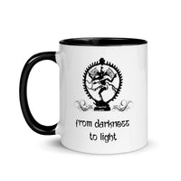 FROM DARKNESS TO LIGHT 11oz color inside mug
