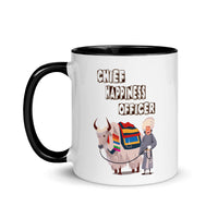 CHIEF HAPPINESS OFFICER MAN 11oz color inside mug