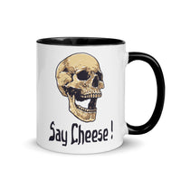 SAY CHEESE 11oz color inside mug
