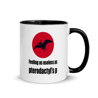 PTERODACTYL'S P 11oz color inside mug
