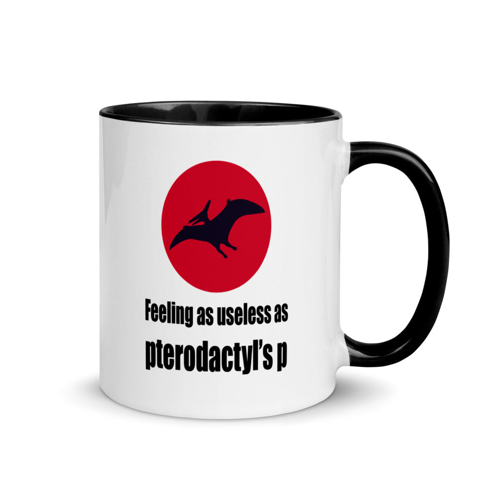 PTERODACTYL'S P 11oz color inside mug