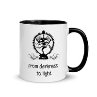 FROM DARKNESS TO LIGHT 11oz color inside mug