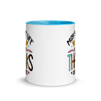 FULL OF THANKS AND GIVING 11oz color inside mug
