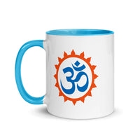 OM RED AURA 11oz color inside mug