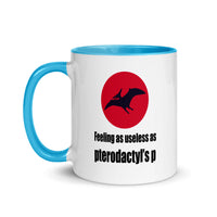 PTERODACTYL'S P 11oz color inside mug
