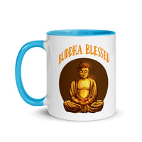 BUDDHA BLESSED GOLDEN 11oz color inside mug