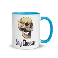 SAY CHEESE 11oz color inside mug
