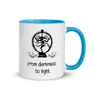 FROM DARKNESS TO LIGHT 11oz color inside mug