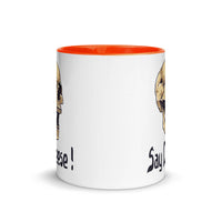 SAY CHEESE 11oz color inside mug
