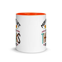 FULL OF THANKS AND GIVING 11oz color inside mug
