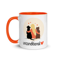 UNCONDITIONAL LOVE 11oz color inside mug