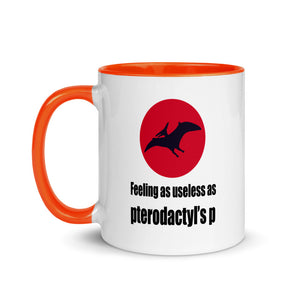 PTERODACTYL'S P 11oz color inside mug