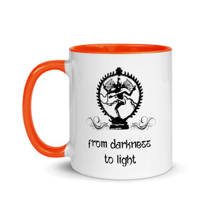 FROM DARKNESS TO LIGHT 11oz color inside mug