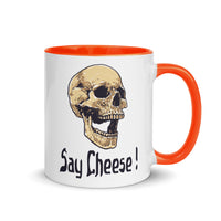 SAY CHEESE 11oz color inside mug
