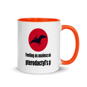 PTERODACTYL'S P 11oz color inside mug