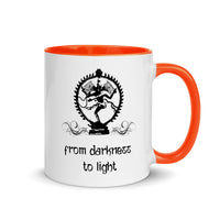 FROM DARKNESS TO LIGHT 11oz color inside mug