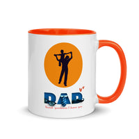 THANK GOODNESS FOR DAD 11oz color inside mug
