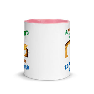 A SATHI IN NEED 11oz color inside Nepali mug or Hindi mug