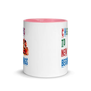 CHEERS TO NEW BEGINNINGS 11oz color inside mug