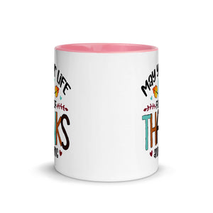 FULL OF THANKS AND GIVING 11oz color inside mug