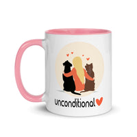 UNCONDITIONAL LOVE 11oz color inside mug
