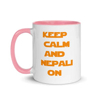 KEEP CALM AND NEPALI ON STAR WARS 11oz color inside mug
