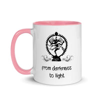 FROM DARKNESS TO LIGHT 11oz color inside mug
