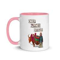 CHIEF HAPPINESS OFFICER WOMAN 11oz color inside mug