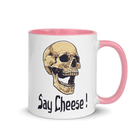 SAY CHEESE 11oz color inside mug
