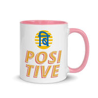 BE POSITIVE 11oz color inside mug