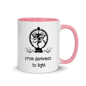 FROM DARKNESS TO LIGHT 11oz color inside mug