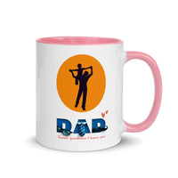 THANK GOODNESS FOR DAD 11oz color inside mug
