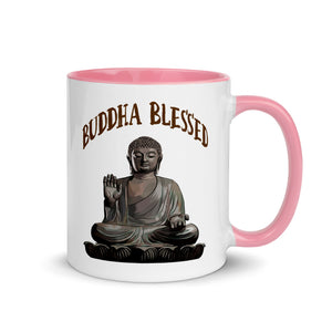 BUDDHA BLESSED METAL 11oz color inside mug