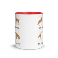 DOG TO ERR IS HUMAN 11oz color inside mug
