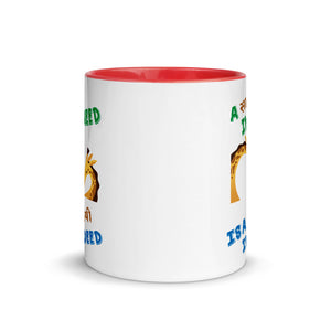 A SATHI IN NEED 11oz color inside Nepali mug or Hindi mug