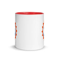 OM RED AURA 11oz color inside mug
