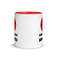 PTERODACTYL'S P 11oz color inside mug
