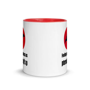 PTERODACTYL'S P 11oz color inside mug