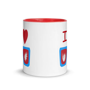 I LOVE NEPAL 11oz color inside mug