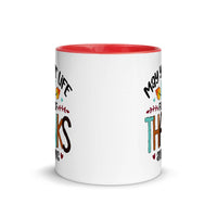 FULL OF THANKS AND GIVING 11oz color inside mug
