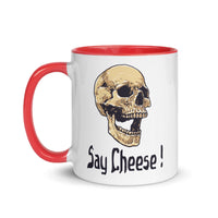 SAY CHEESE 11oz color inside mug
