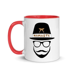 HIPSTER NAMASTE 11oz color inside mug
