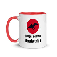 PTERODACTYL'S P 11oz color inside mug
