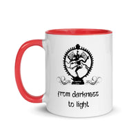 FROM DARKNESS TO LIGHT 11oz color inside mug
