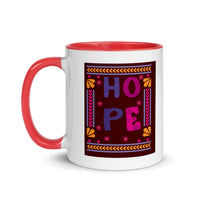 HOPE 11oz color inside mug