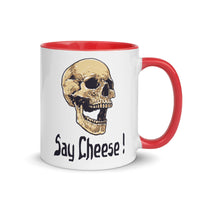 SAY CHEESE 11oz color inside mug
